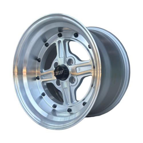 15” Staggered Alloy Wheels – 4/100 | 8J/9J ET0 (Set of 4)