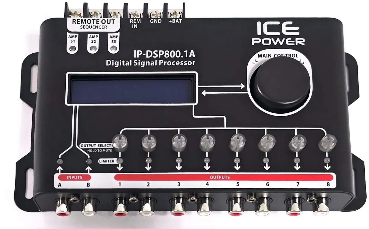 ICE POWER IP‑DSP800.1A Mono Amplifier